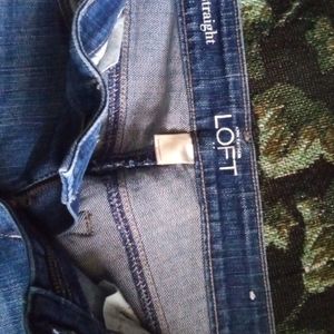 Pair of loft size 4 jeans